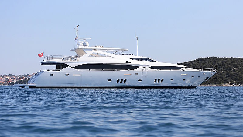 Ira yacht anchored