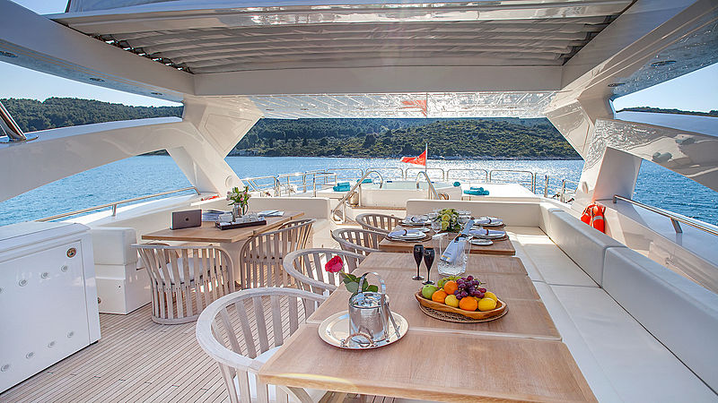 Ira yacht deck