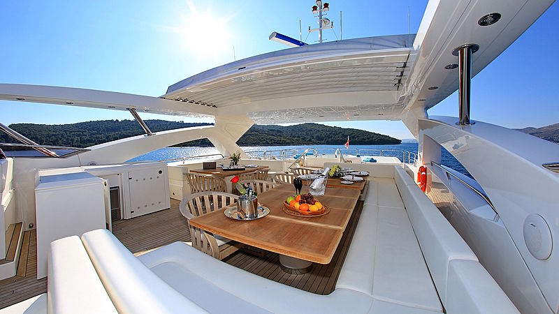 Ira yacht deck