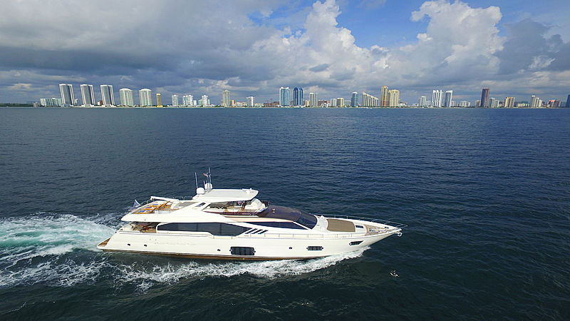 Mirabilis yacht cruising