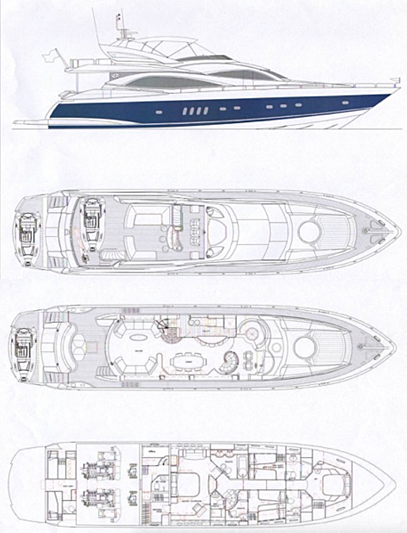 Sono yacht layout