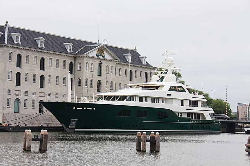 Sea Owl yacht in Amsterdam