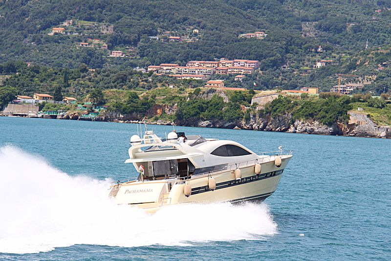 Pachamama yacht Stern