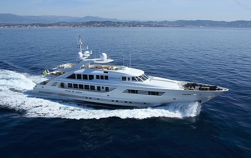Rola yacht running