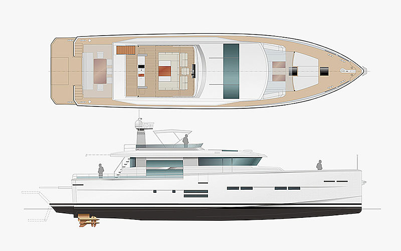 STINA KAJSA yacht Delta Powerboats Ltd