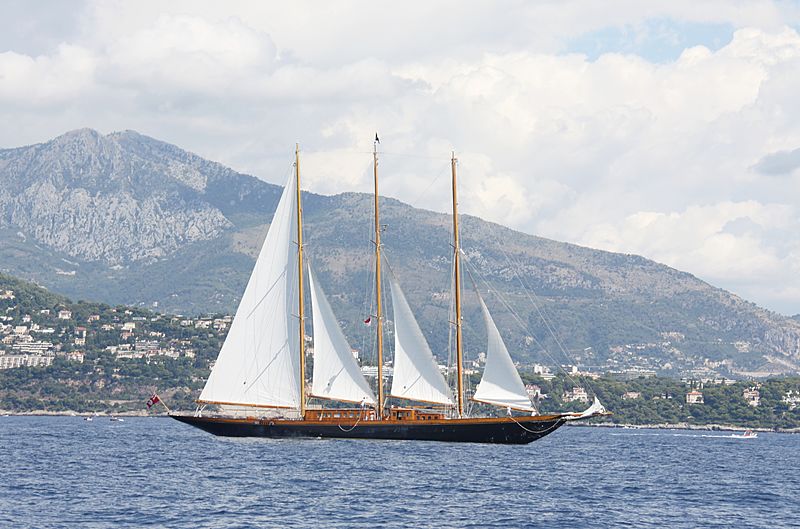 Creole yacht during the Monaco Classic Week 2013
