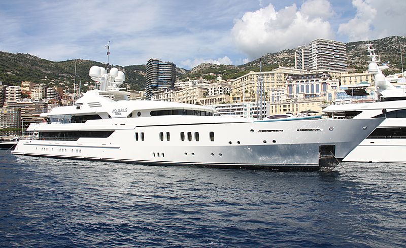 Aquarius yacht in Monaco