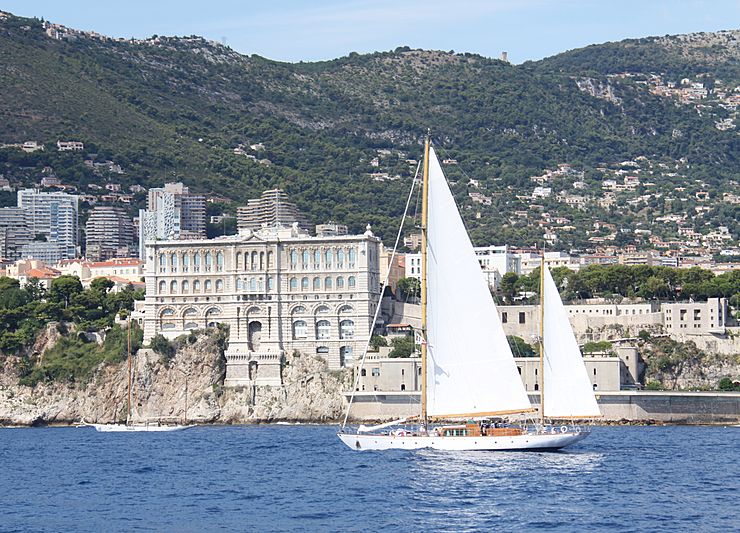 Wayfarer of London yacht off Monaco