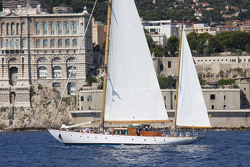 Wayfarer of London yacht off Monaco