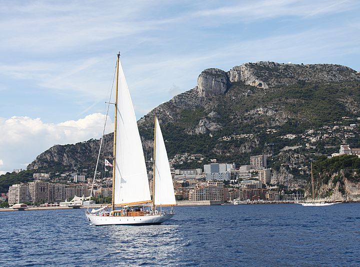 Wayfarer of London yacht off Monaco