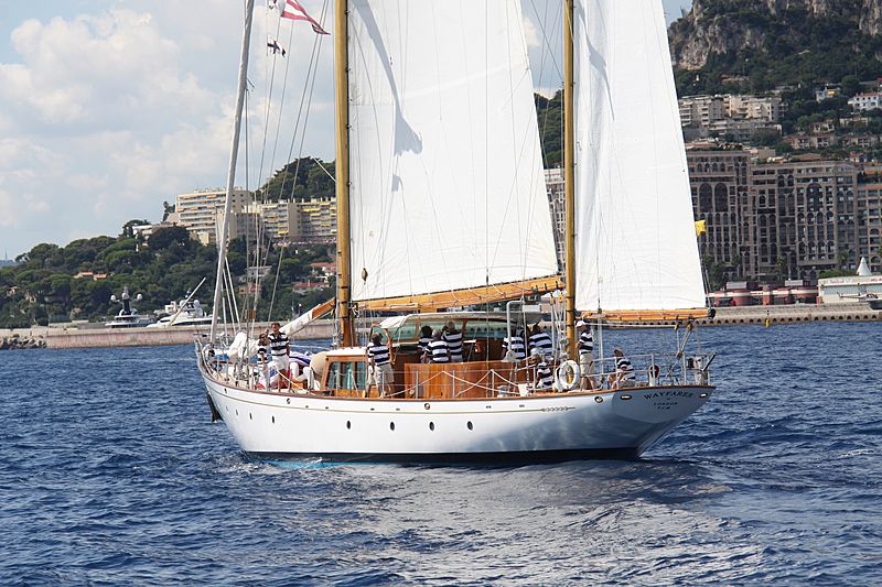 Wayfarer of London yacht off Monaco