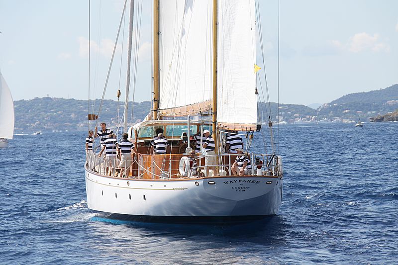 Wayfarer of London yacht off Monaco