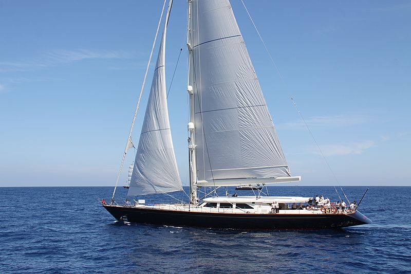 Heritage yacht during the Perini Navi Cup 2013