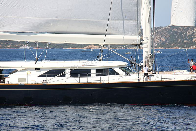 Heritage yacht during the Perini Navi Cup 2013