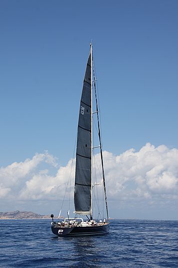 P2 yacht during the Perini Navi Cup 2013