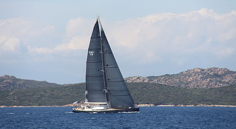 P2 yacht during the Perini Navi Cup 2013