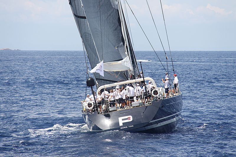 P2 yacht during the Perini Navi Cup 2013