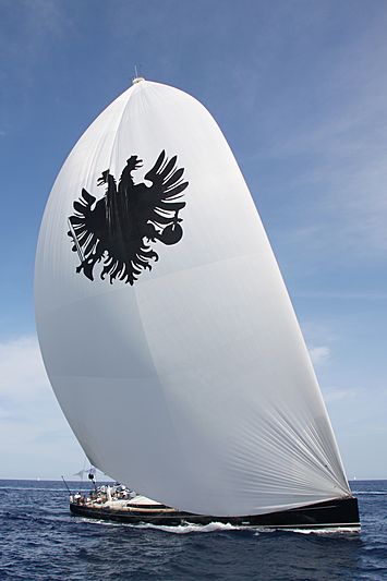 P2 yacht during the Perini Navi Cup 2013