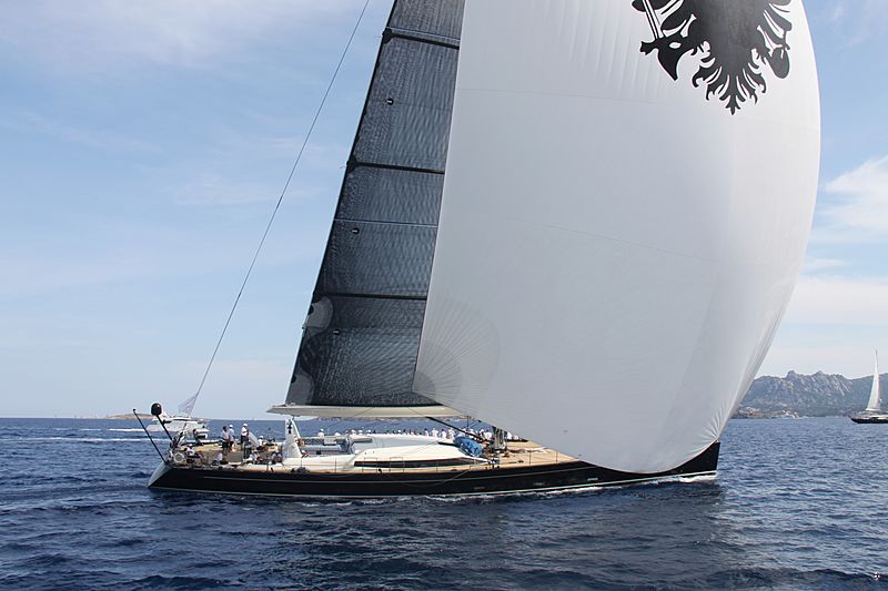 P2 yacht during the Perini Navi Cup 2013