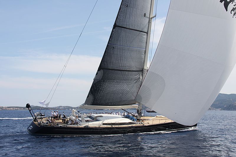 P2 yacht during the Perini Navi Cup 2013
