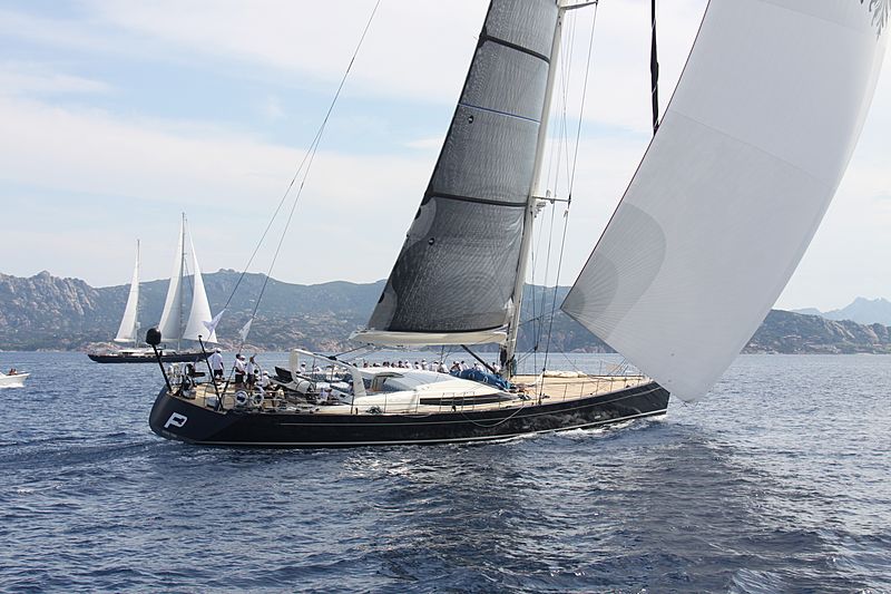 P2 yacht during the Perini Navi Cup 2013