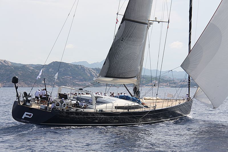 P2 yacht during the Perini Navi Cup 2013
