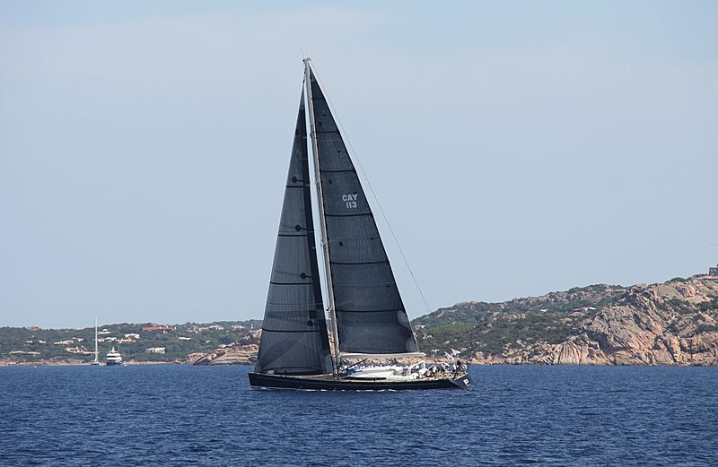 P2 yacht during the Perini Navi Cup 2013