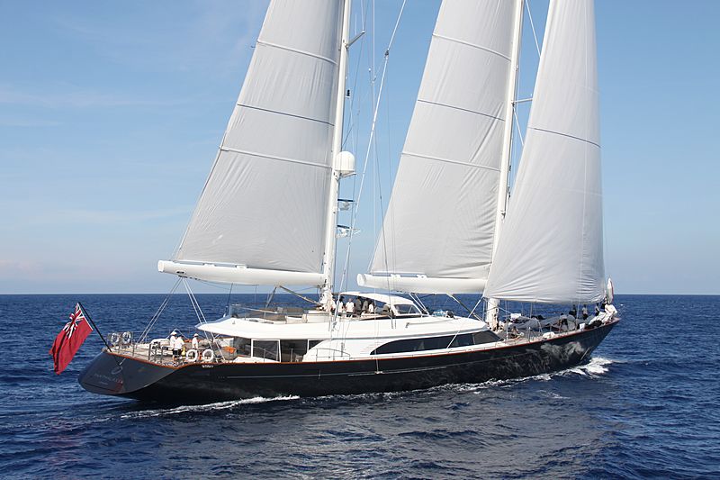 Panthalassa yacht during the Perini Navi Cup 2013