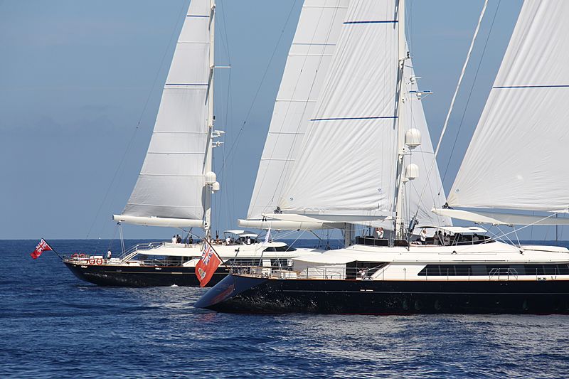 Panthalassa yacht during the Perini Navi Cup 2013