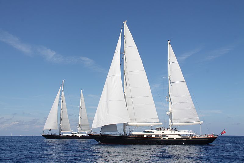 Tamsen yacht during the Perini Navi Cup 2013