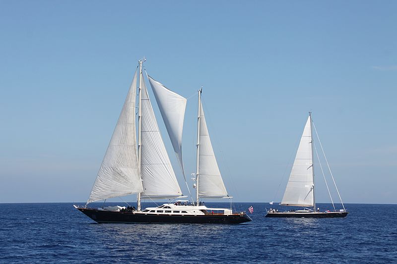 Corelia yacht during the Perini Navi Cup 2013