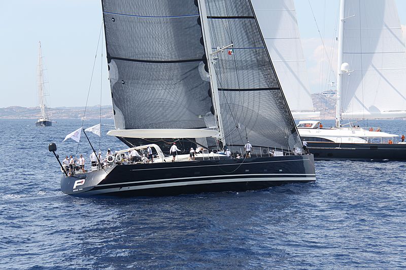 P2 yacht during the Perini Navi Cup 2013