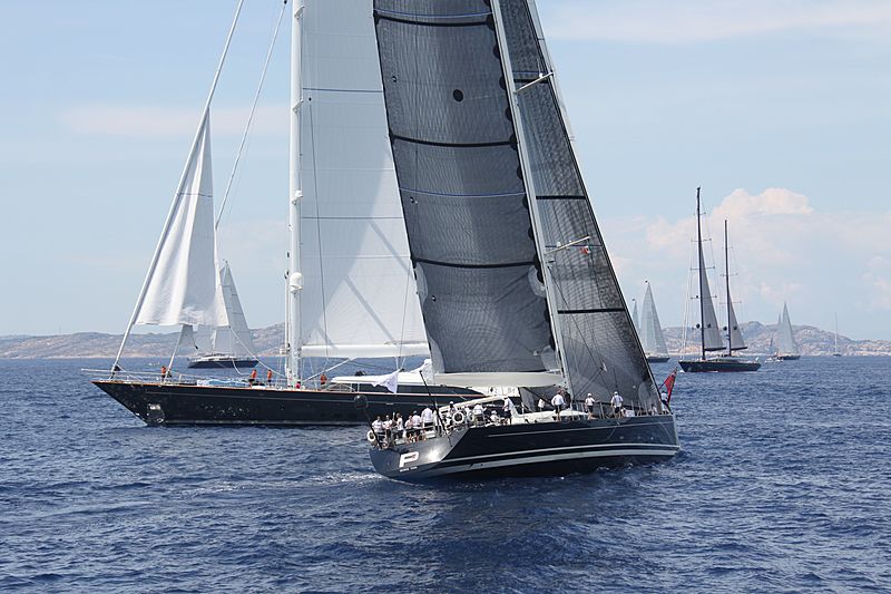 P2 yacht during the Perini Navi Cup 2013