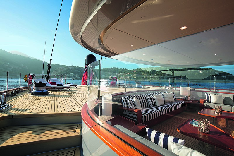 Perseus 3 yacht deck