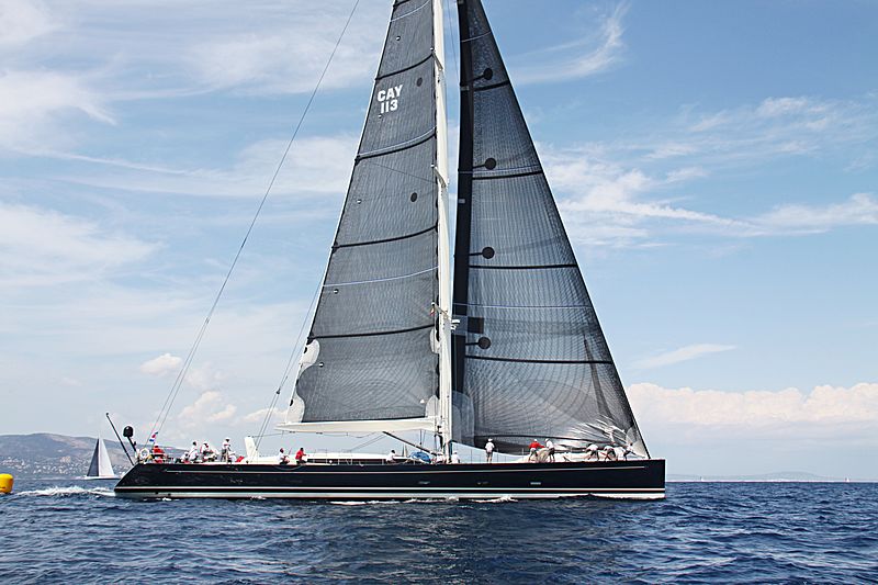 P2 yacht sailing