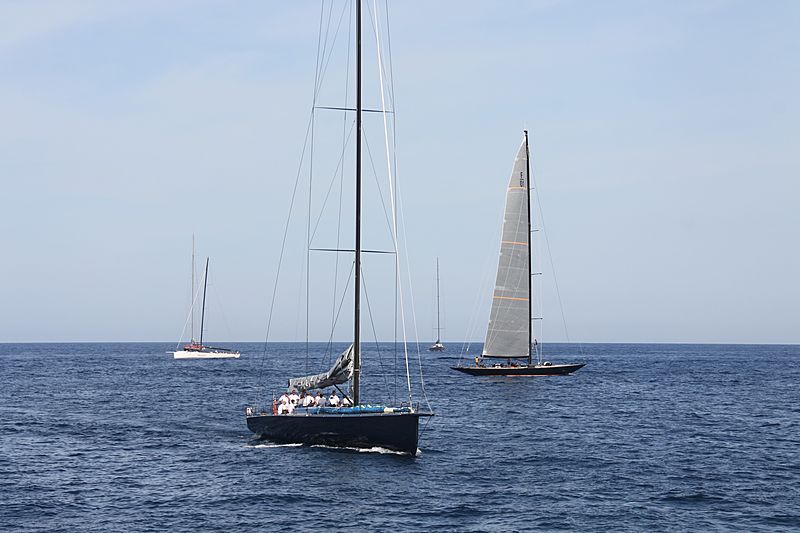 Highland Fling yacht XI arriving in Porto Cervo