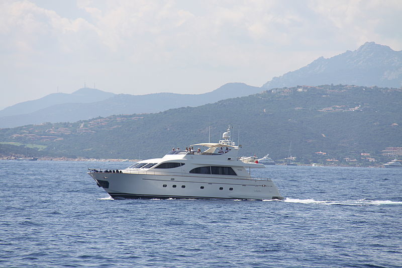 Pekatoo yacht cruising off Porto Cervo