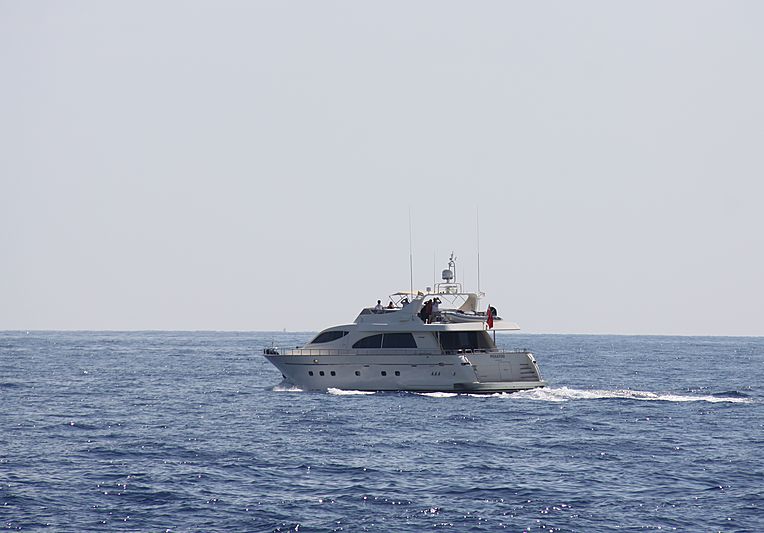 Pekatoo yacht cruising off Porto Cervo