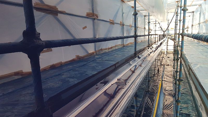 Thraki Yacht Painting topcoating works