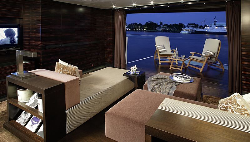 Inception yacht saloon
