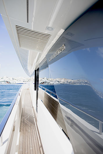 GB2 yacht side deck