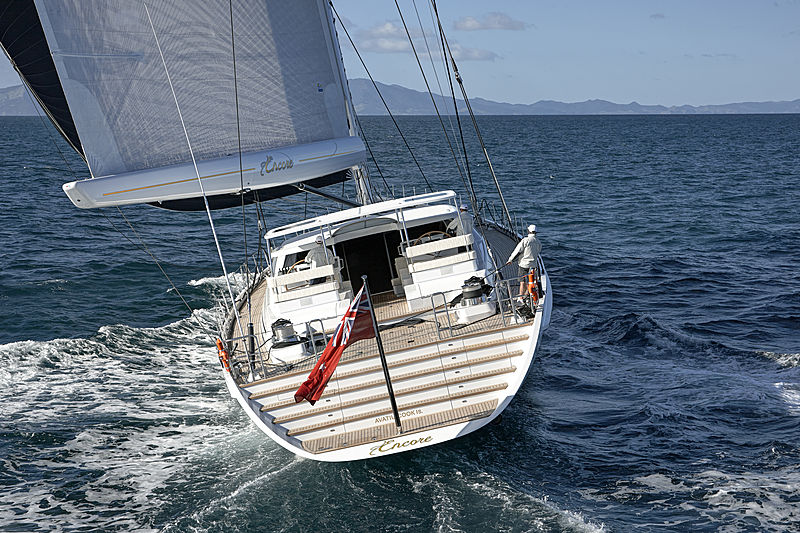 Encore yacht sailing