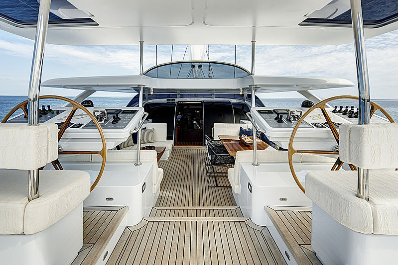 Encore yacht aft deck
