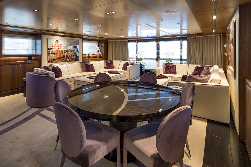 Rarity yacht saloon