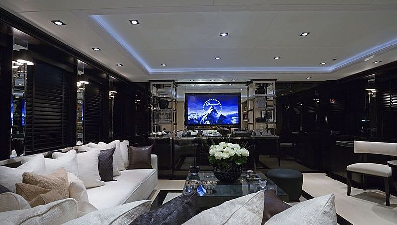 G Force yacht saloon