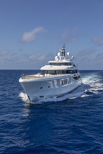 Spectre yacht cruising