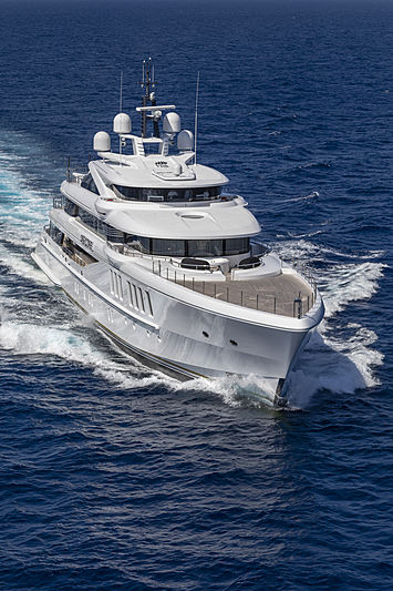 Spectre yacht cruising