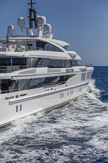 Spectre yacht cruising