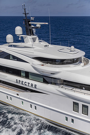 Spectre yacht cruising
