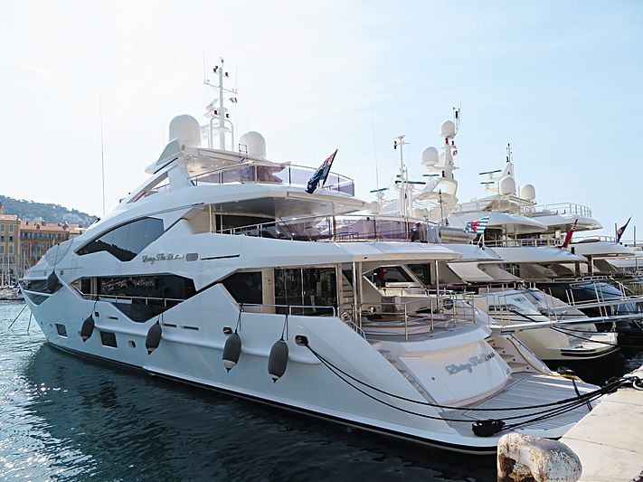 Living The Dream yacht in Nice